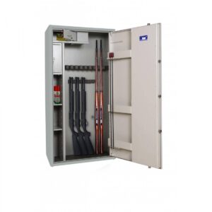 Збройовий сейф Сейф для зброї Griffon GE.750.Е.L на 10 рушниць, сейф для рушниці, мисливський сейф