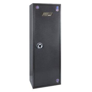 Збройовий сейф Сейф для зброї Safetronics MAXI 7РЕ на 7 рушниць, сейф для рушниці, мисливський сейф