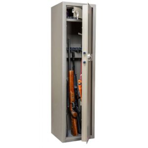 Збройовий сейф Сейф для зброї VALBERG Арсенал EL на 5 рушниць, сейф для рушниці, мисливський сейф