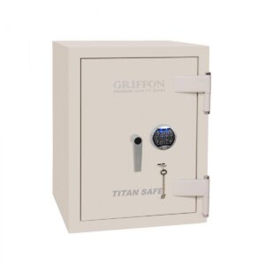 Вогнезломостійкий сейф Сейф вогневзломостійкий Griffon CL II.60.K.Е CREAM, 2 клас, сейф від злому та вогню