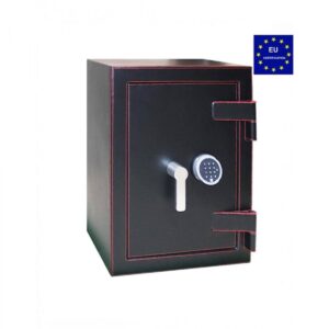 Вогнезломостійкий сейф Сейф вогневзломостійкий Griffon CLE II.68.E LEATHER, 2 клас, сейф від злому та вогню