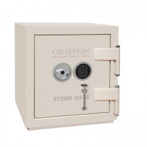 Вогнезломостійкий сейф Сейф вогневзломостійкий Griffon CL II.50.K.Е CREAM, 2 клас, сейф від злому та вогню