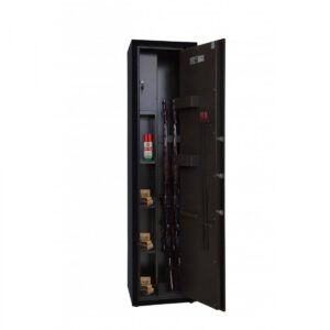 Збройовий сейф Сейф для зброї Griffon GS.140.Е на 3 рушниці, сейф для рушниці, мисливський сейф