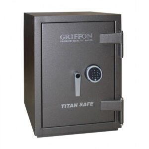 Вогнезломостійкий сейф Сейф вогневзломостійкий Griffon CL III.68.E Grey, 2 клас, сейф від злому та вогню