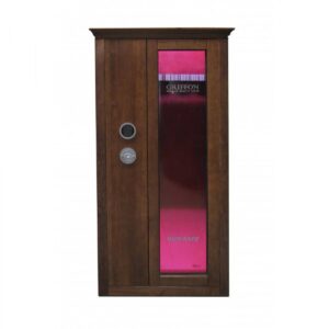 Збройовий сейф Сейф для зброї Griffon GG.700.E WOOD ALDER на 7 рушниць, сейф для рушниці, мисливський сейф