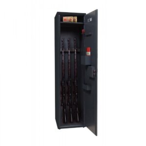 Збройовий сейф Сейф для зброї Griffon GLS.340.K на 4 рушниці, сейф для рушниці, мисливський сейф