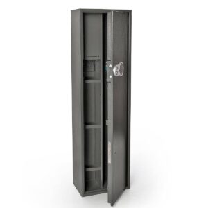 Збройовий сейф Сейф для зброї Ferocon Е-139К1 (ВxШxГ:1370x390x250) на 3 стволи, сейф для рушниці, мисливський сейф