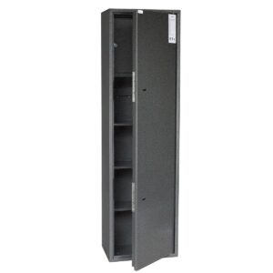 Збройовий сейф Сейф для зброї Ferocon Е-139К2 (ВxШxГ:1370x390x250) на 3-6 стволів, сейф для рушниці, мисливський сейф