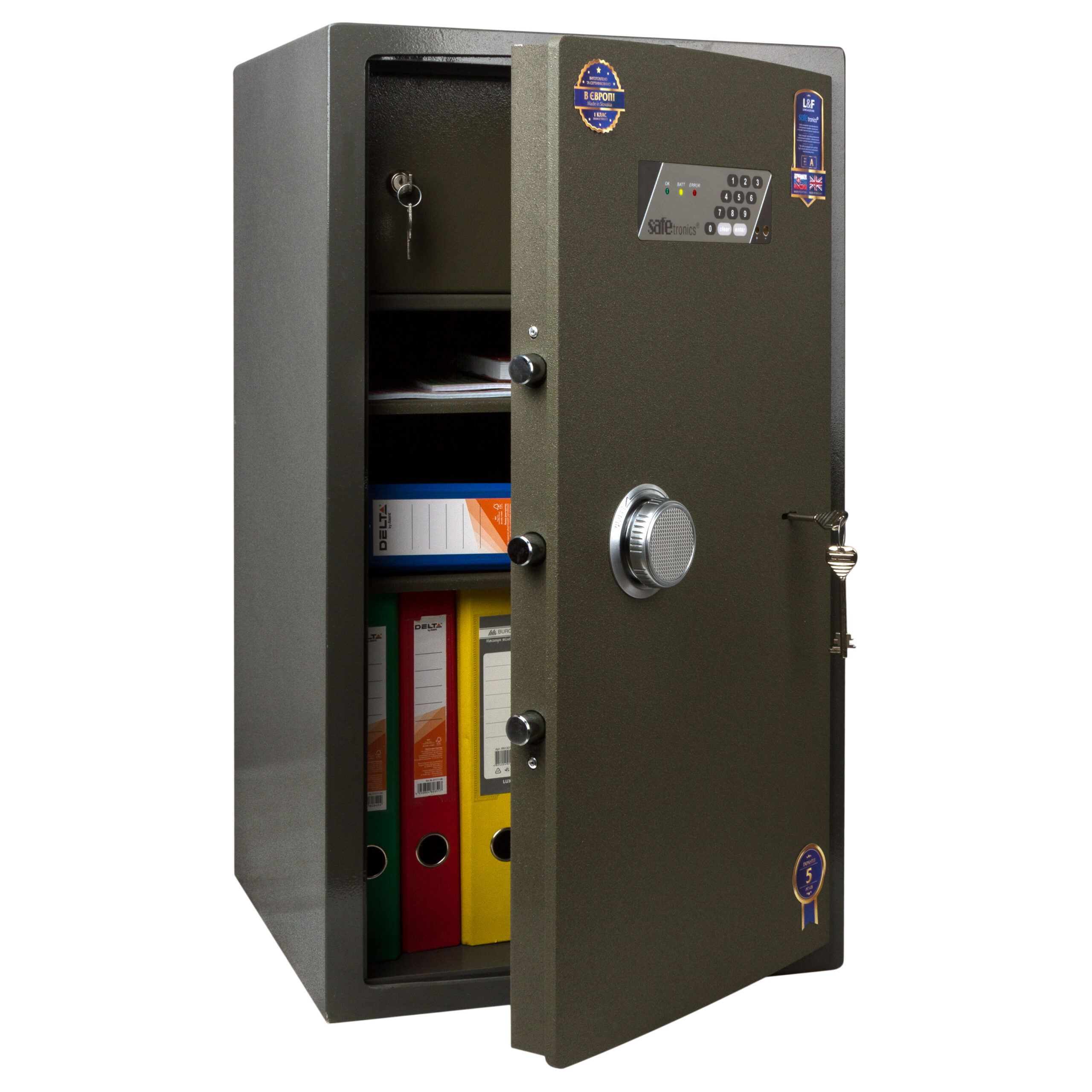 Сейф взломостійкий NTR 80E-Ms